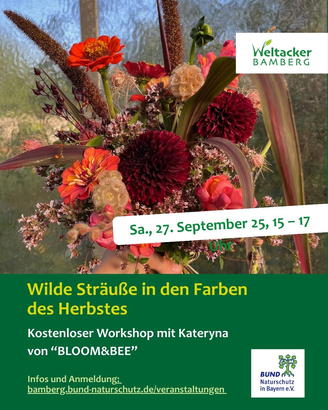Workshop Wilde Sträuße